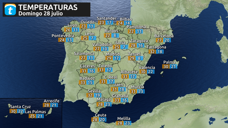 Descenso Brusco De Temperaturas Tormentas Y Lluvias Fuertes Eltiempo Es