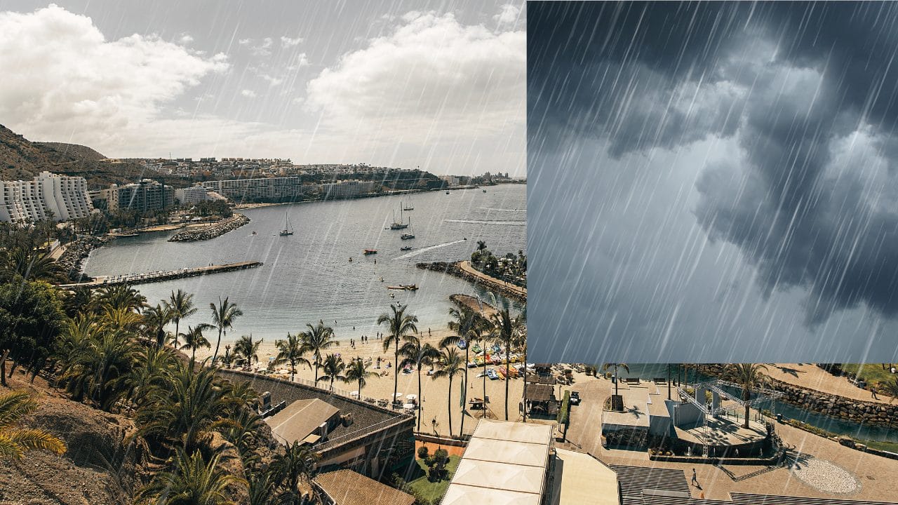 Previsión de lluvia en Las Palmas de Gran Canaria Qué esperar en los