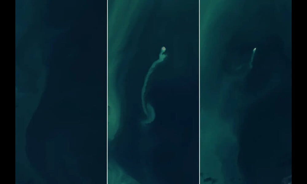 Un satélite de la NASA descubre una misteriosa isla fantasma que