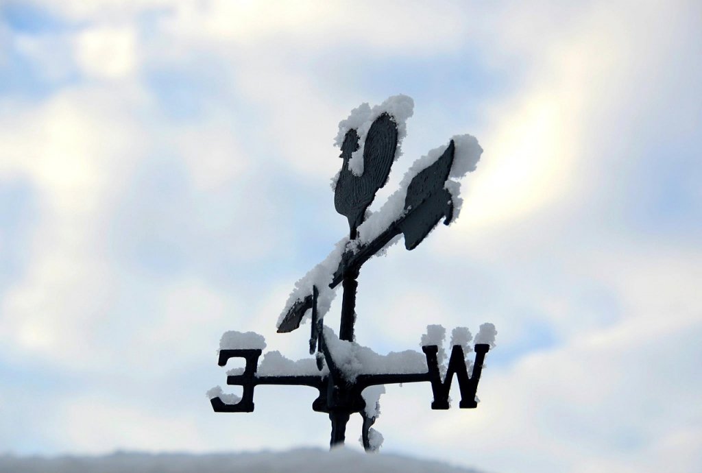temporal viento y nieve