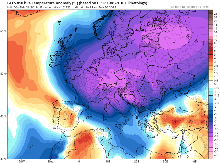 Europa se helará de frío la semana que viene: ¿lo notaremos en España?