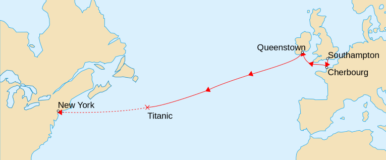 meteorología Titanic