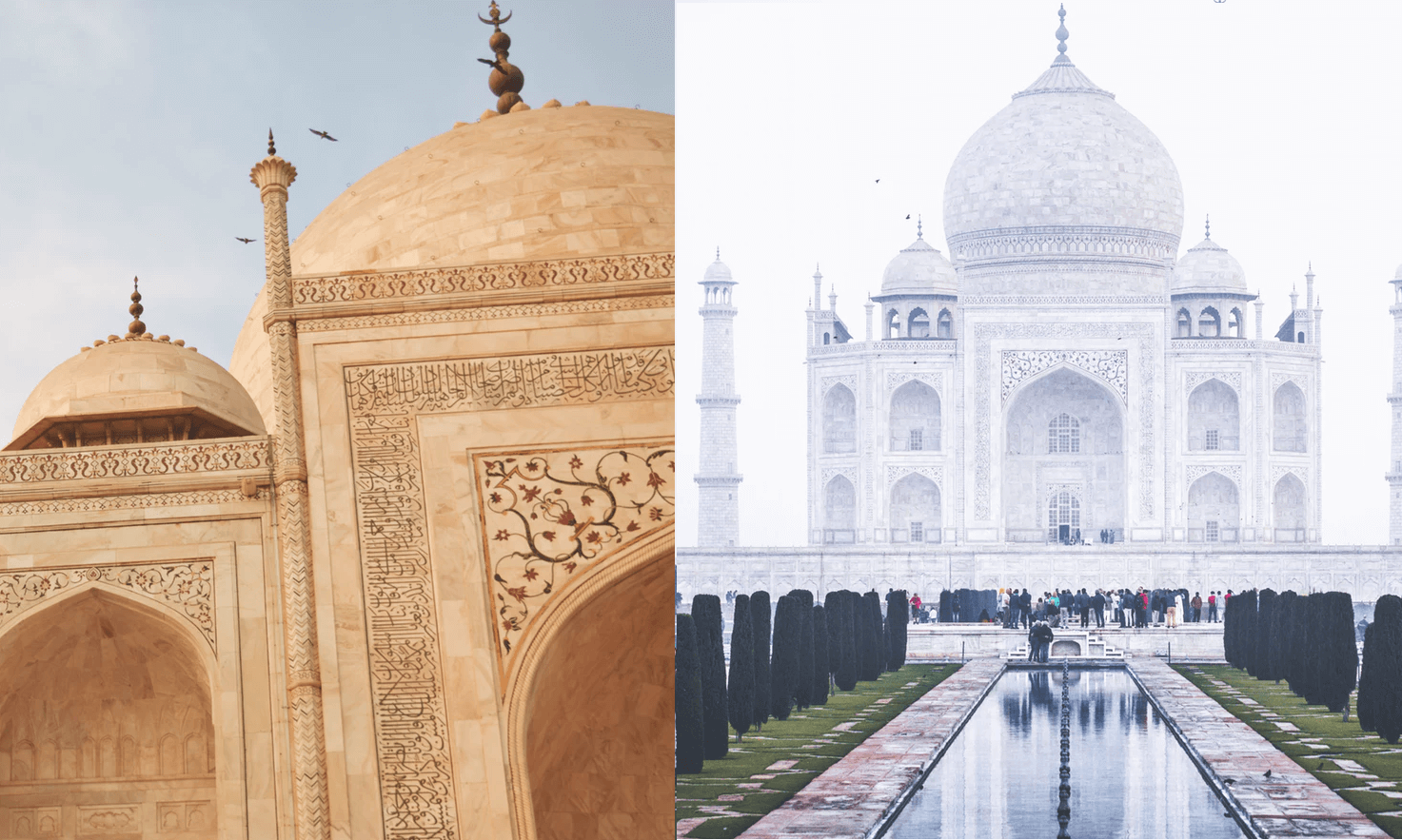 taj mahal contaminacion