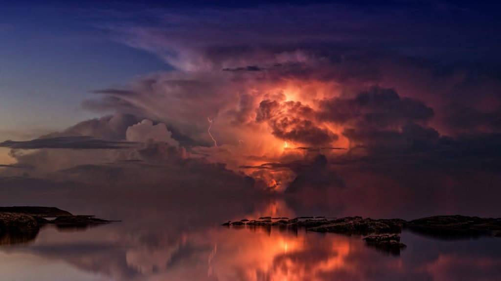 tormentas de verano en febrero