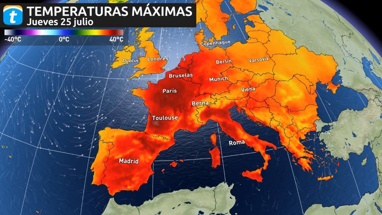 Afectará la ola de calor de Europa a España? 