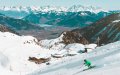 esquiadores nieve estaciones de esqui