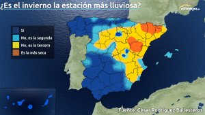 ¿Qué tiempo es normal en invierno en España?