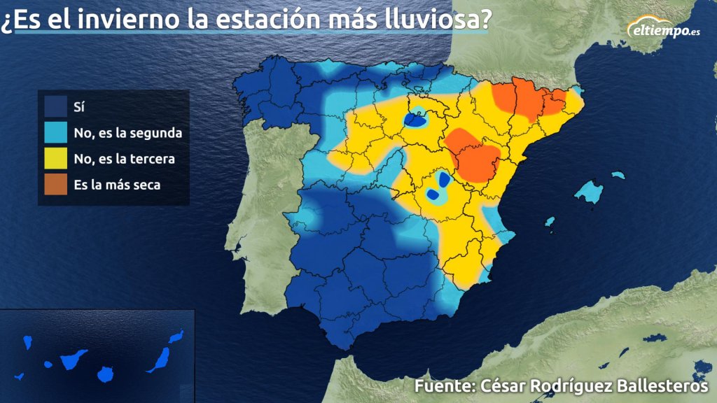 ¿Qué tiempo es normal en invierno en España? Eltiempo.es