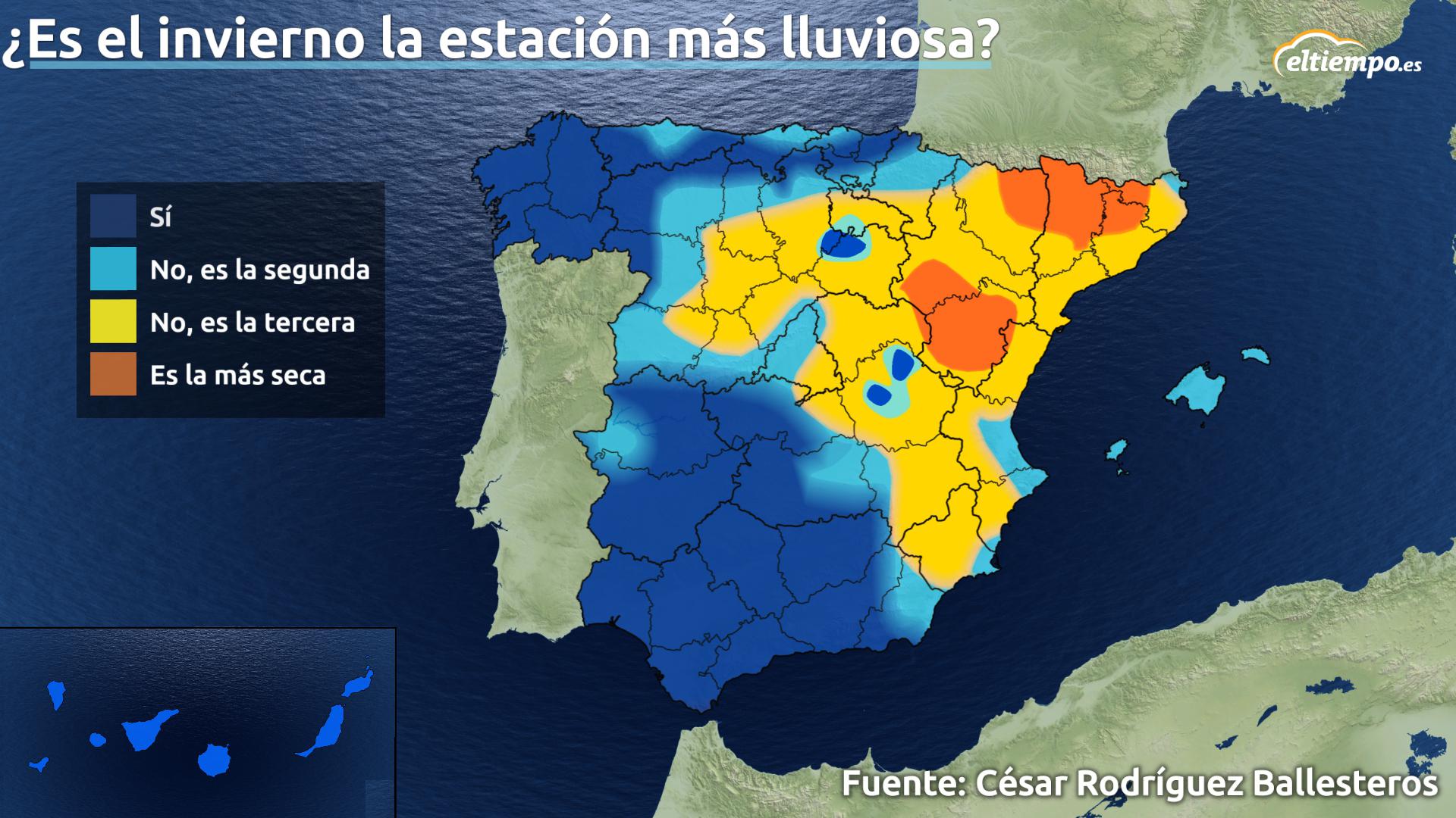 ¿Qué tiempo es normal en invierno en España? Eltiempo.es