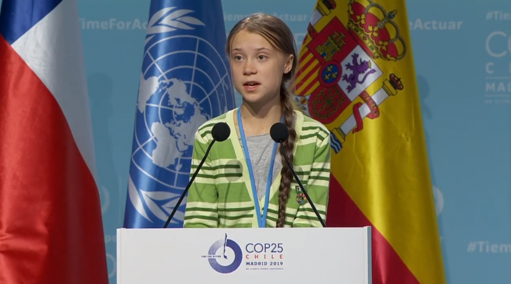 greta thunberg cop25 madrid