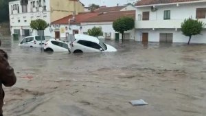 ‘Elsa’ deja un muerto en Asturias y graves inundaciones en Nerva