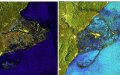 Imágenes del delta del Ebro captadas por satélites (Sentinel Hub)