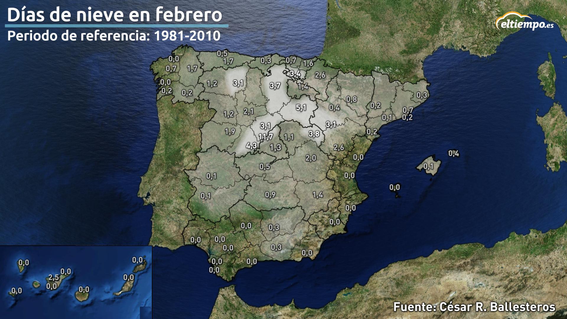 ¿Volverá a nevar este invierno 2020? Eltiempo.es