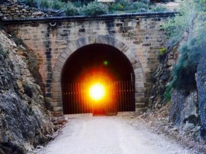 ¡Impresionante! El «túnel del equinoccio» de Teruel por el que cruza el sol este martes