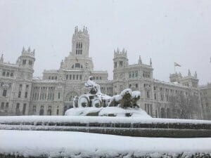 Madrid, sepultada bajo la nieve: las mejores fotos de una nevada histórica