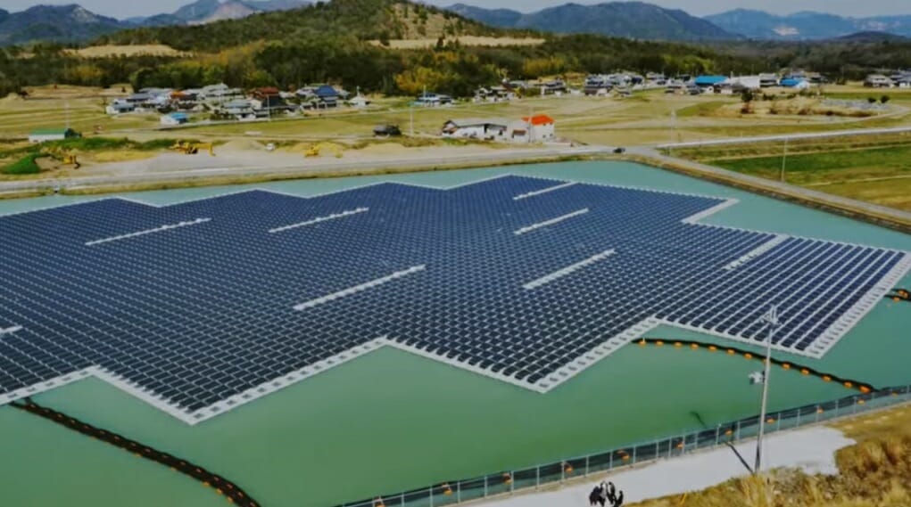 kyocera placas solares en el mar