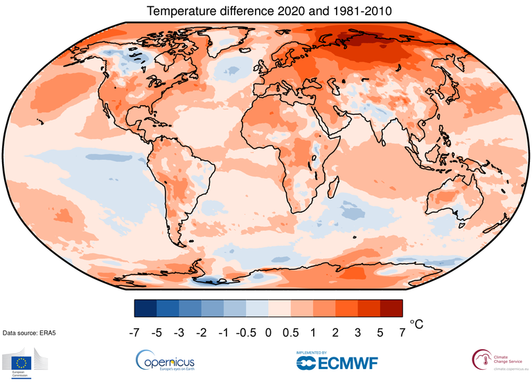 2020 temperaturas altas Ártico cambio climático