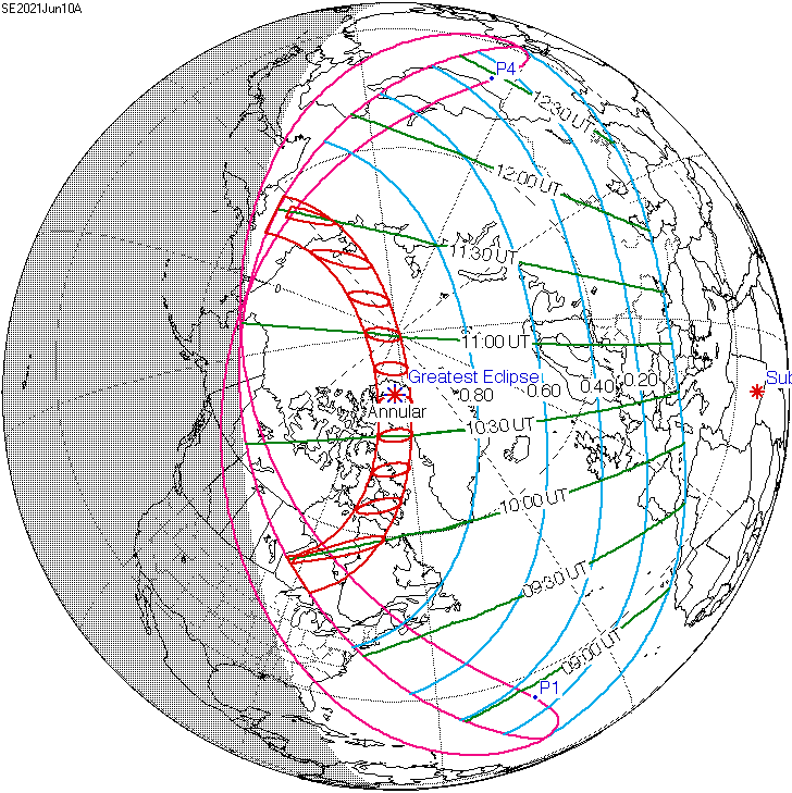 Eclipse De Sol De Junio 2021 Donde Se Vera En Espana