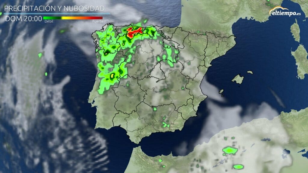 DANA traerá calor y tormentas