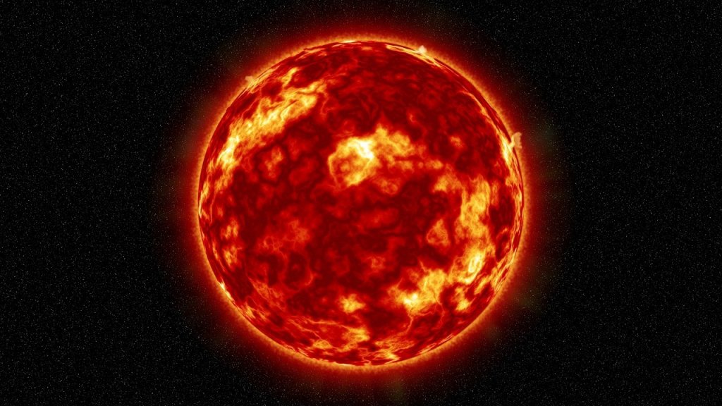 cuánta energía produce el sol?