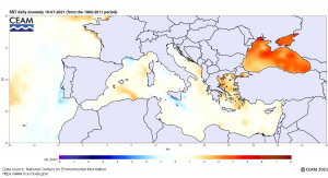 El Mediterráneo, menos caliente este verano: ¿tendremos menos lluvias torrenciales?