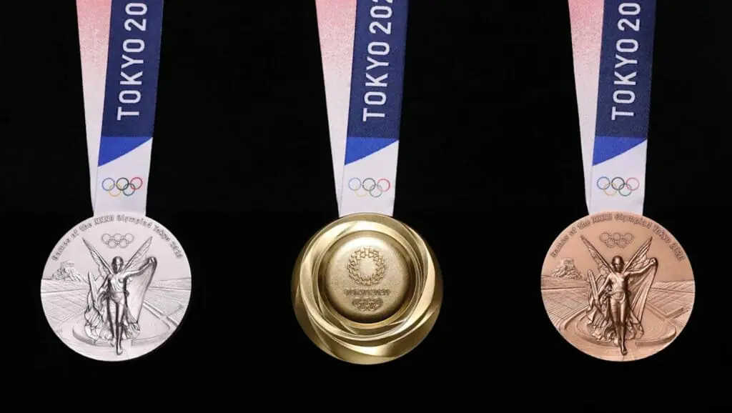 medallas olímpicas materiales reciclados