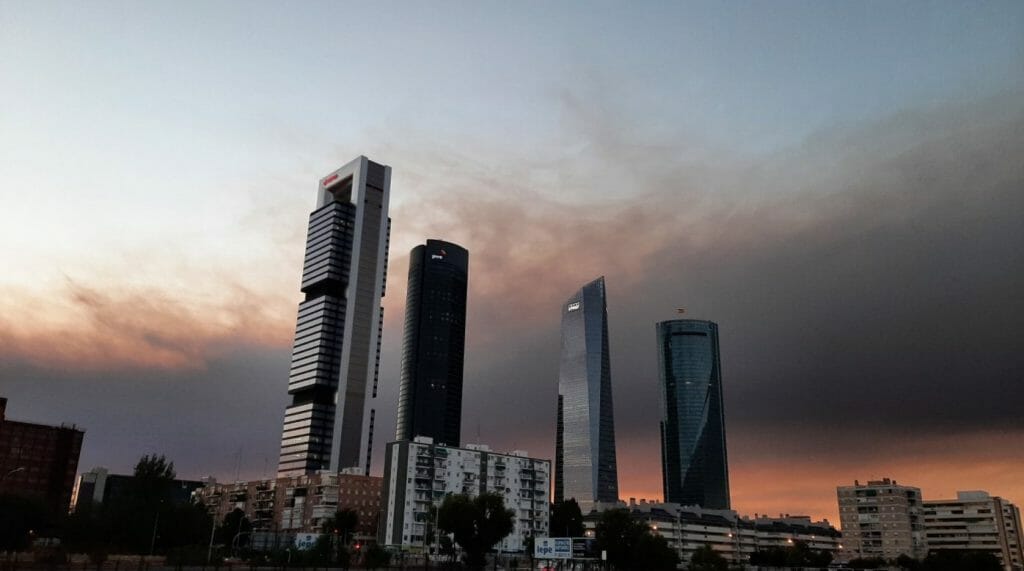 cielo madrid marte calima incendios