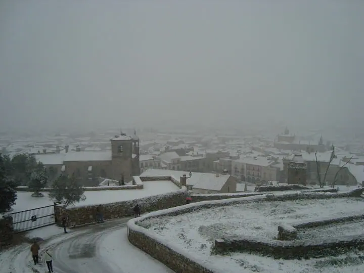 nevadas en enero 2010 Trujillo