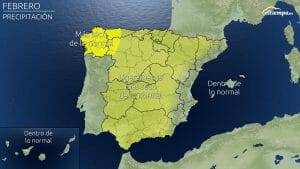 El tiempo en febrero: ¿seguirá sin llover en España?