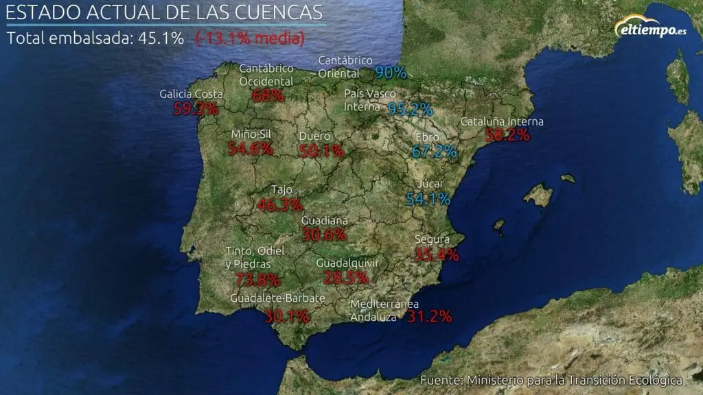 ¿Por qué no llueve en Andalucía