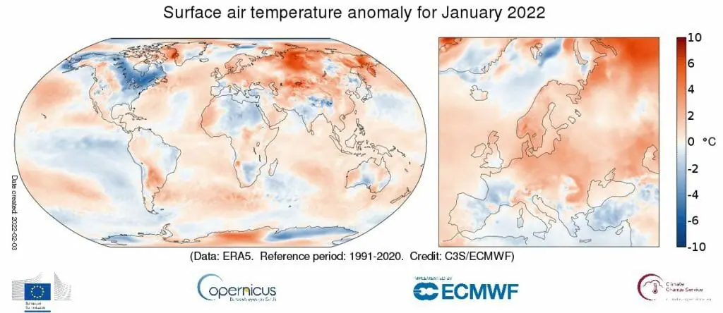 enero 2022 seco mundo cálido