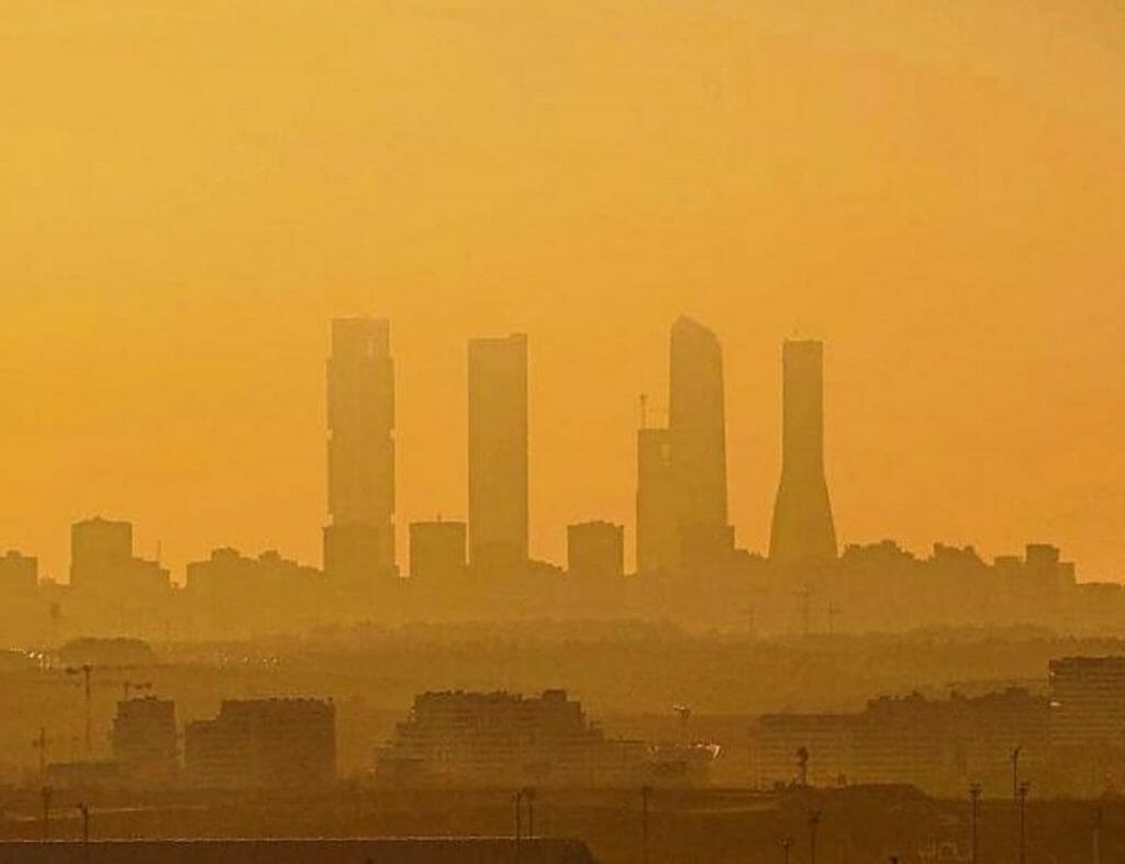 calidad del aire madrid calima marzo 2022