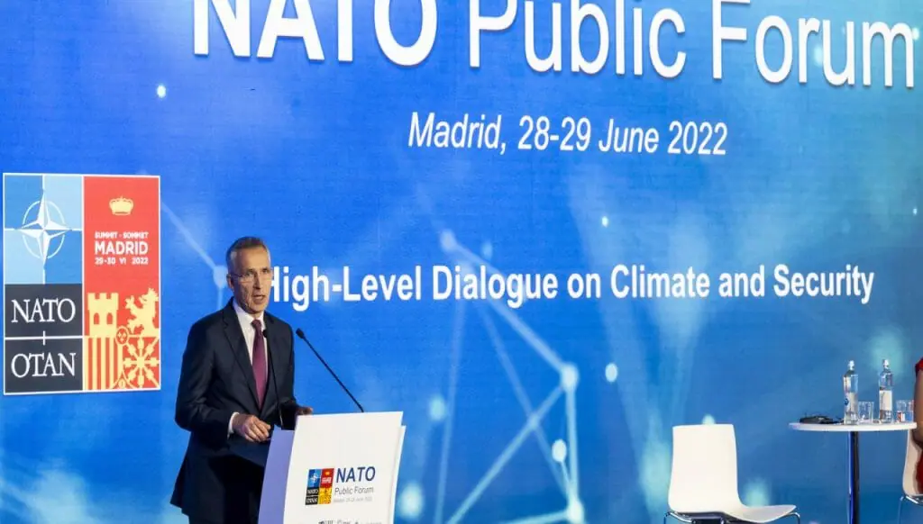 OTAN contra cambio climático