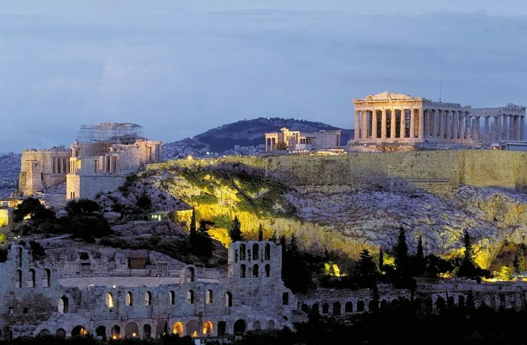mejores destinos noviembre Atenas y el Partenón