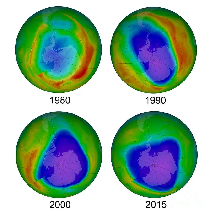 agujero capa de ozono 2022 NASA