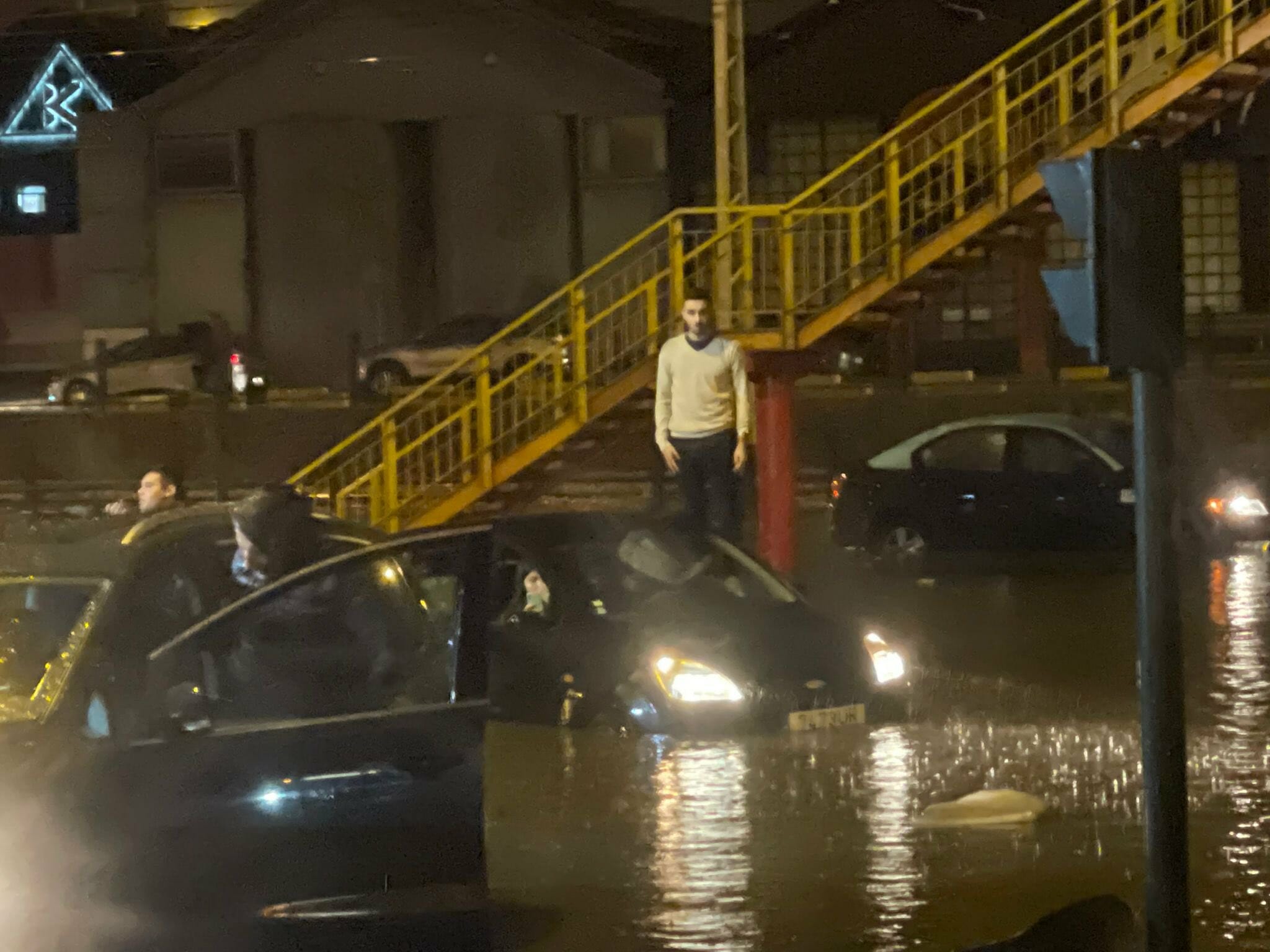 Portugal e Huelva sofrem com as inundações após o dilúvio