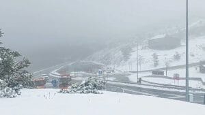 Nieve en Madrid: la primera gran nevada llega a la sierra
