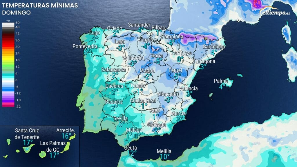 El tiempo el fin de semana Fien se va pero llegan los dias mas frios del invierno Eltiempo.es