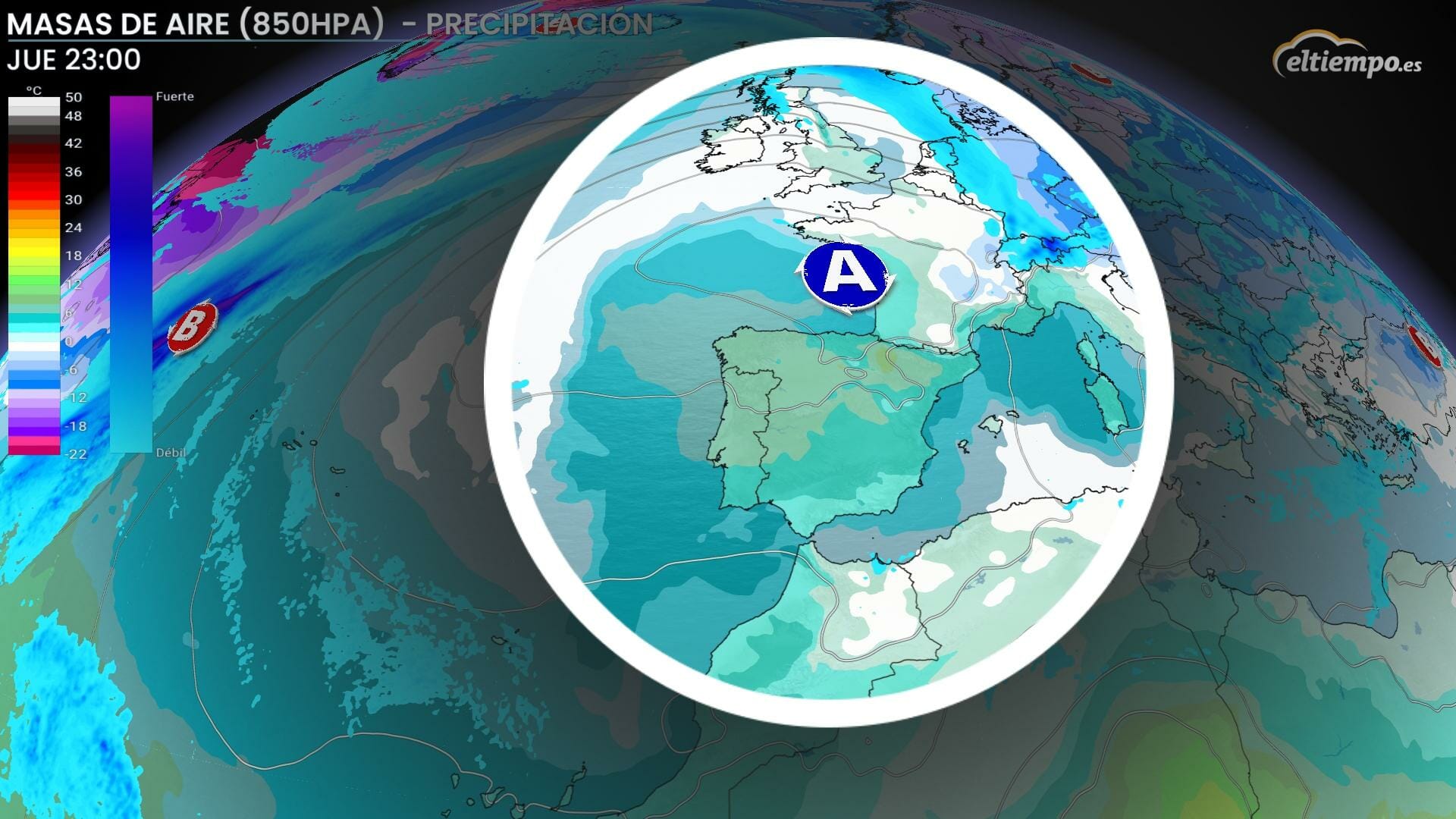 ¿Cuándo va a llover? Tenemos anticiclón estancado sobre España para