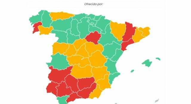 Alergia Mapa de polen España tras las lluvias y la DANA