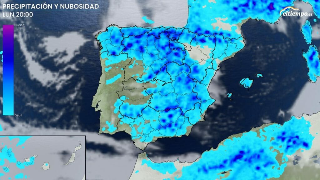 previsión tormentas modelo