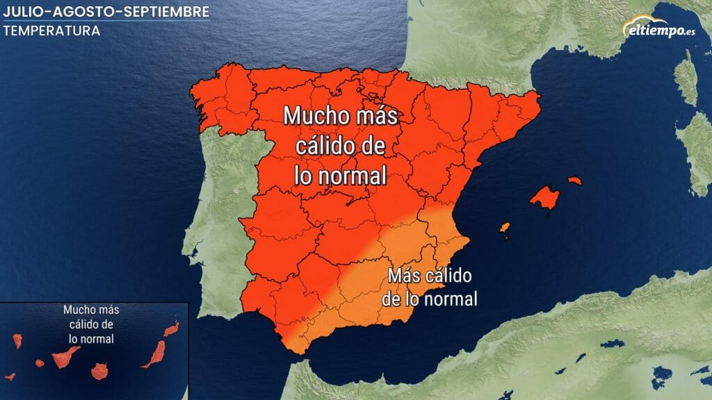 temperaturas verano 2023