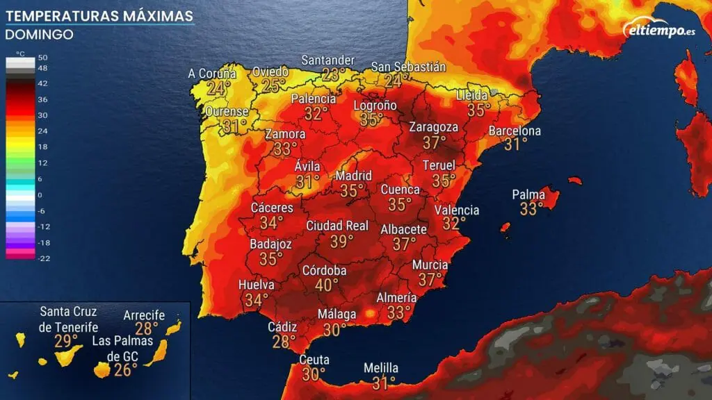¿Cuándo bajan las temperaturas? Tras la ola de calor llega un alivio térmico Eltiempo.es ¿Cuándo bajan las temperaturas? Tras la ola de calor llega un alivio térmico Eltiempo.es