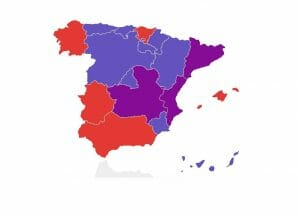 El mapa de la gripe en España en pleno octubre con picos de récord