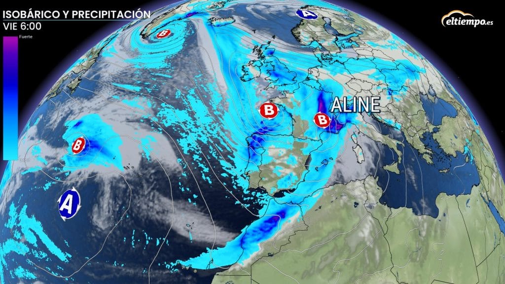 temporal borrasca Aline