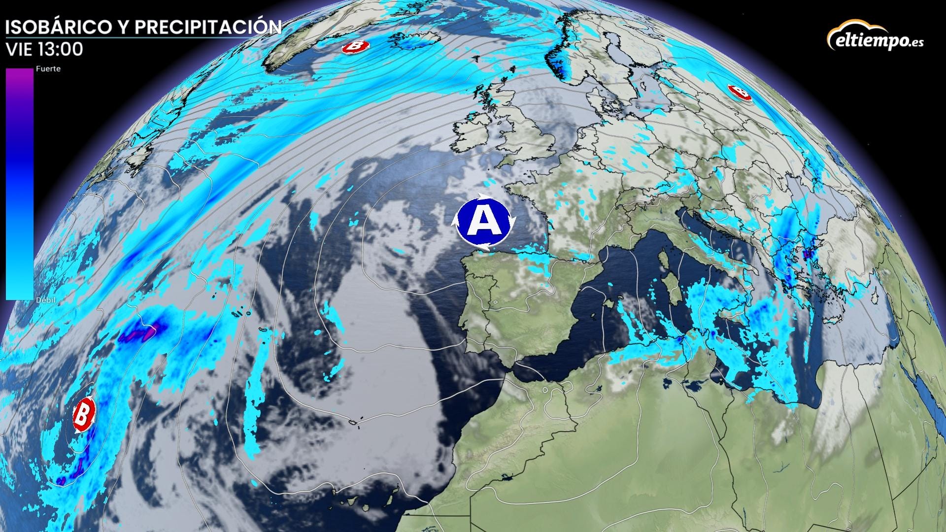 ¿Va a llover el fin de semana? Últimas 24 horas de lluvia antes de la