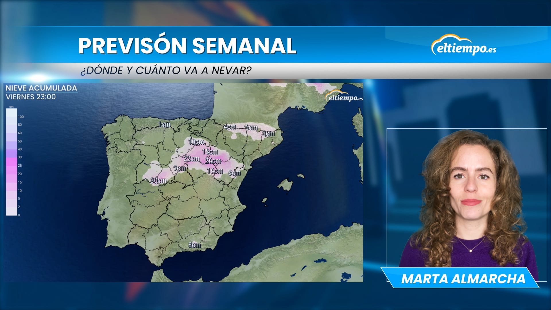 Temporal de nieve en España ¿Dónde y cuándo va a nevar? Eltiempo.es