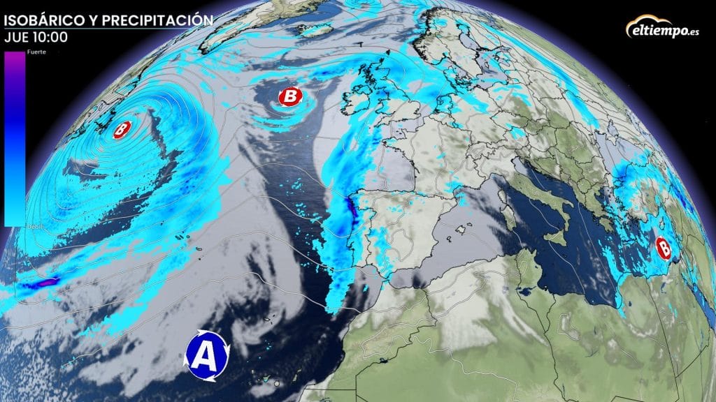 lluvia de barro el jueves en España
