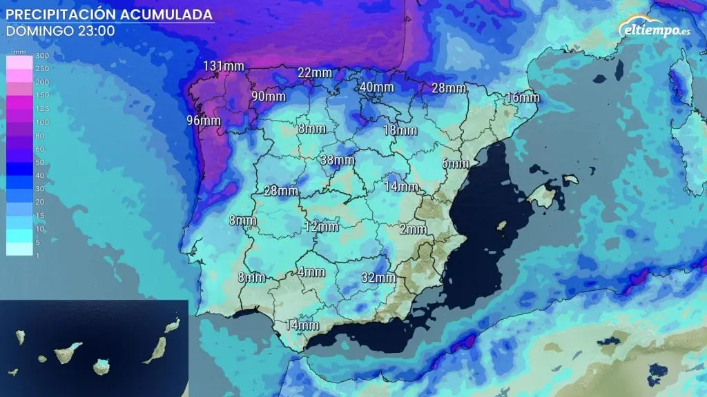 lluvia España