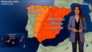 La primavera 2024 será mucho más cálida de lo normal en España